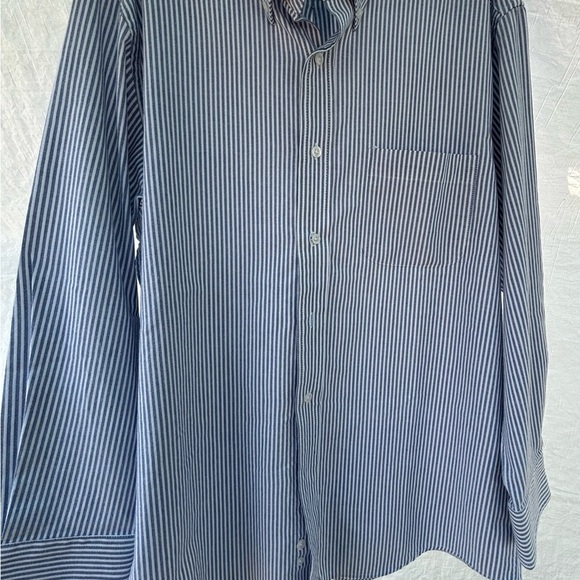Saddlebred blue Casual Button Down Shirt Classic Fit - Picture 5 of 7
